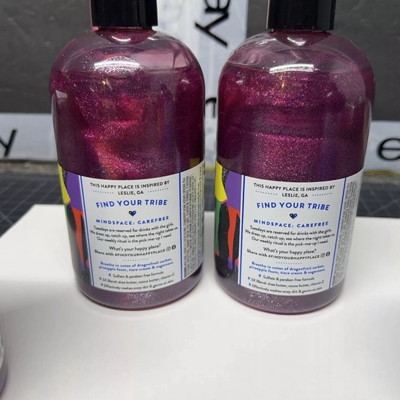 4 NEW Find Your Happy Place Girls Night Out body wash / shower gel - 12oz each - Picture 5 of 10